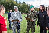 Freiheit und Sport - 70. Jubiläum des Matches der amerikanischen Armee im amerikanischen Fußball, Český Krumlov, Samstag Sonntag 27. September 2015, Foto: Lubor Mrázek