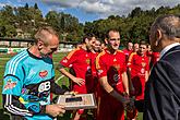 Svoboda a sport - 70. výročí utkání americké armády v americkém fotbale, Český Krumlov neděle 27. září 2015, foto: Lubor Mrázek