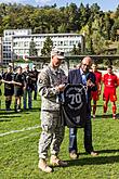 Freedom and Sport - 70th anniversary of the American football match played by the U.S. Army, Český Krumlov, Saturday Sunday 27th September 2015, photo by: Lubor Mrázek