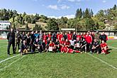 Freedom and Sport - 70th anniversary of the American football match played by the U.S. Army, Český Krumlov, Saturday Sunday 27th September 2015, photo by: Lubor Mrázek