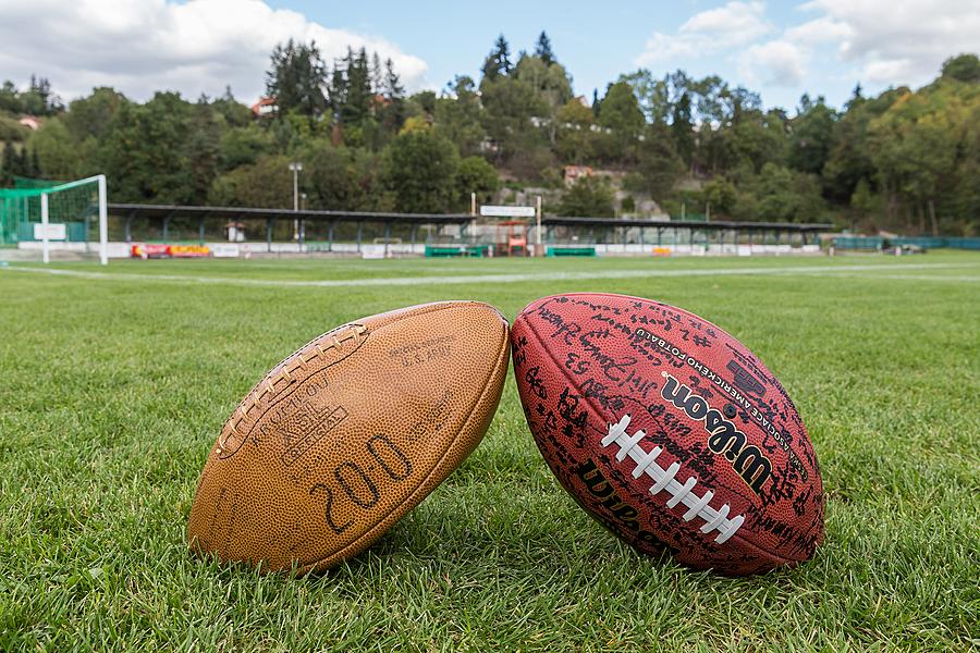 Freedom and Sport - 70th anniversary of the American football match played by the U.S. Army, Český Krumlov, Saturday Sunday 27th September 2015