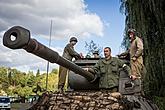 Freedom and Sport - 70th anniversary of the American football match played by the U.S. Army, Český Krumlov, Saturday Sunday 27th September 2015, photo by: Lubor Mrázek