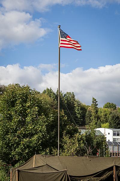 Freedom and Sport - 70th anniversary of the American football match played by the U.S. Army, Český Krumlov, Saturday Sunday 27th September 2015