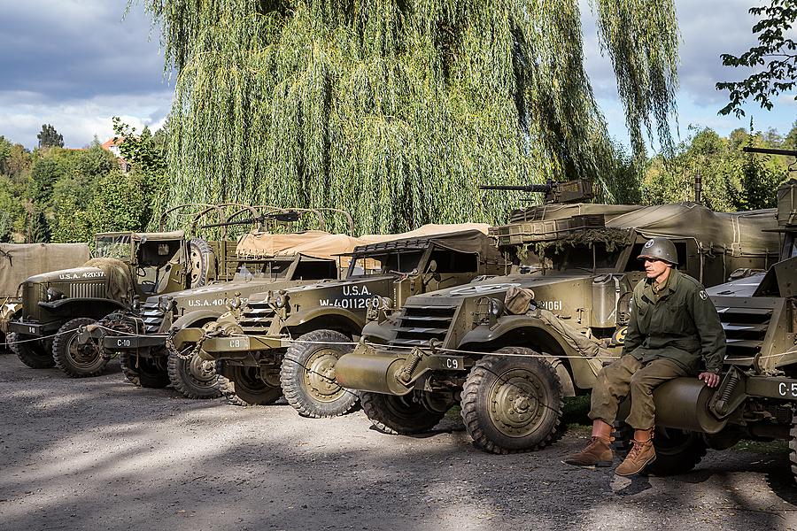 Freedom and Sport - 70th anniversary of the American football match played by the U.S. Army, Český Krumlov, Saturday Sunday 27th September 2015