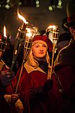 Licht der hl. Barbara 4.12.2015, Advent und Weihnachten 2015 in Český Krumlov, Foto: Lubor Mrázek