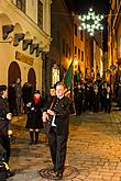 Světlo sv. Barbory 4.12.2015, Advent a Vánoce 2015 v Českém Krumlově, foto: Lubor Mrázek