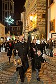 Světlo sv. Barbory 4.12.2015, Advent a Vánoce 2015 v Českém Krumlově, foto: Lubor Mrázek