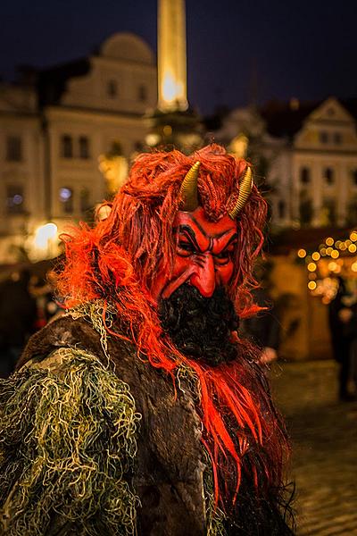 St. Nicholas Present Distribution 5.12.2015, Advent and Christmas in Český Krumlov