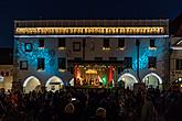 Jesuleins Postamt Zum Goldenen Engel und Ankunft der Weißen Frau 6.12.2015, Advent und Weihnachten in Český Krumlov, Foto: Lubor Mrázek