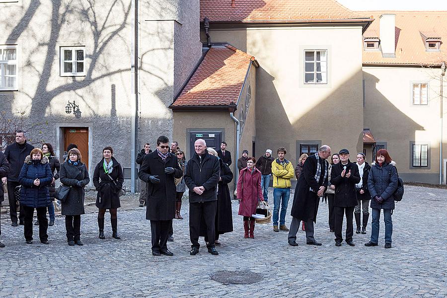 Klöster Český Krumlov - die festliche Eröffnung 11.12.2015