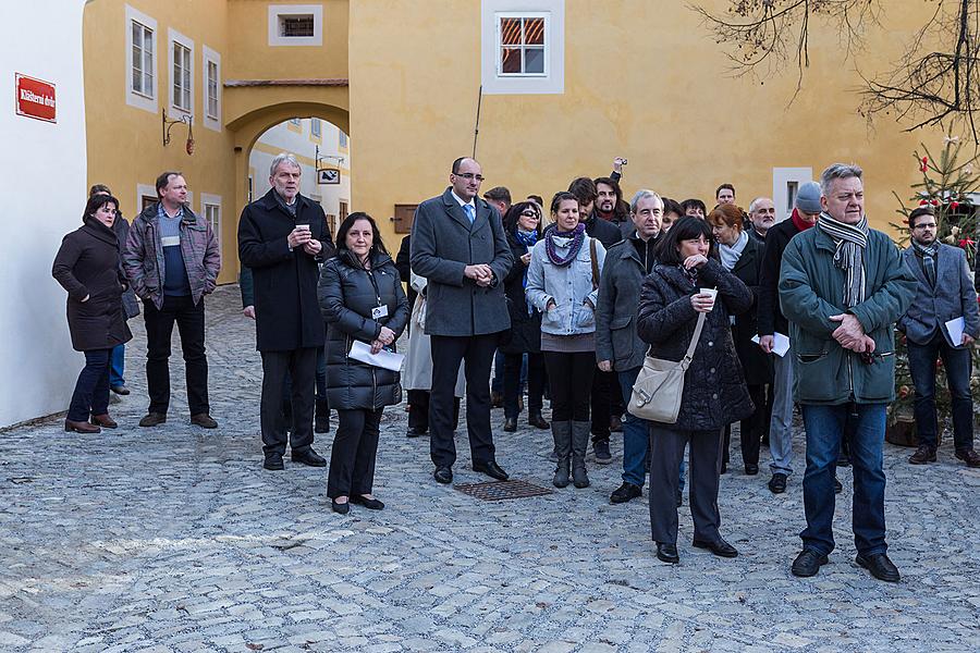 Klöster Český Krumlov - die festliche Eröffnung 11.12.2015