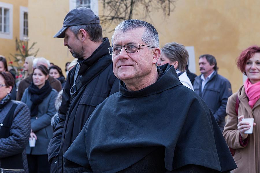 Klöster Český Krumlov - die festliche Eröffnung 11.12.2015