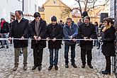 The grand opening of the Monasteries Český Krumlov 11th December 2015, photo by: Lubor Mrázek