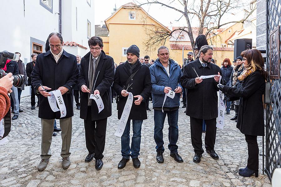 Slavnostní otevření Klášterů Český Krumlov 11.12.2015