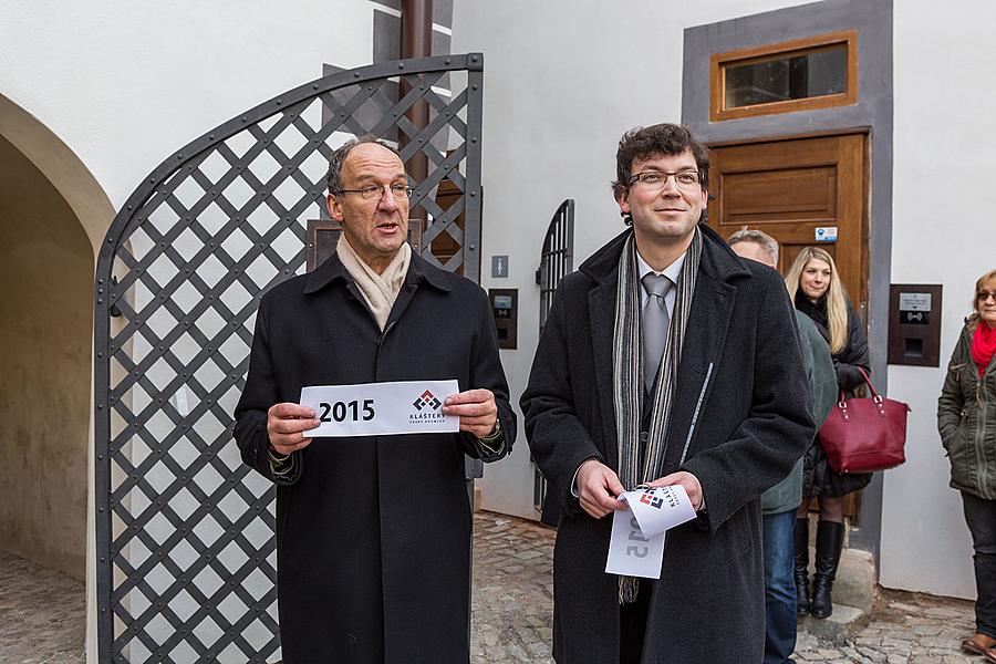 The grand opening of the Monasteries Český Krumlov 11th December 2015