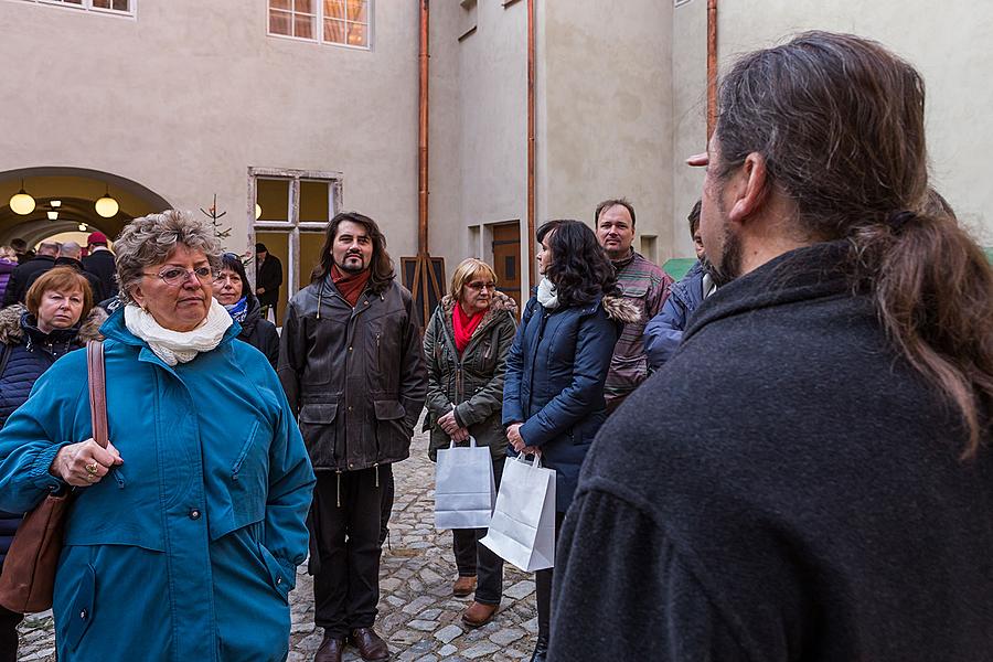 Klöster Český Krumlov - die festliche Eröffnung 11.12.2015