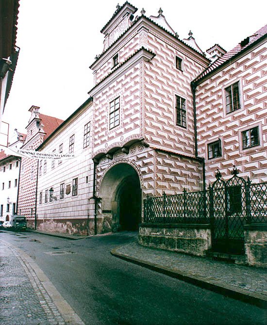 Horní č.p. 155, Prelatura, celkový pohled z Horní ulice