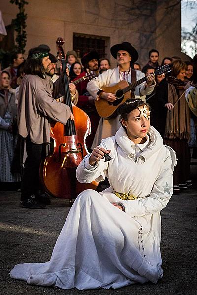 Live Nativity Scene, 23.12.2015, Advent and Christmas in Český Krumlov