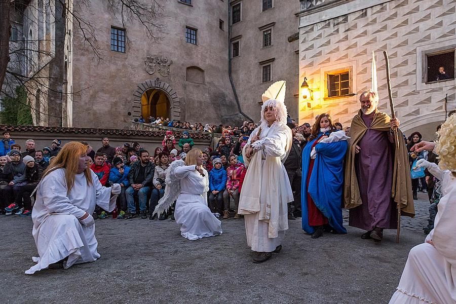 Live Nativity Scene, 23.12.2015, Advent and Christmas in Český Krumlov