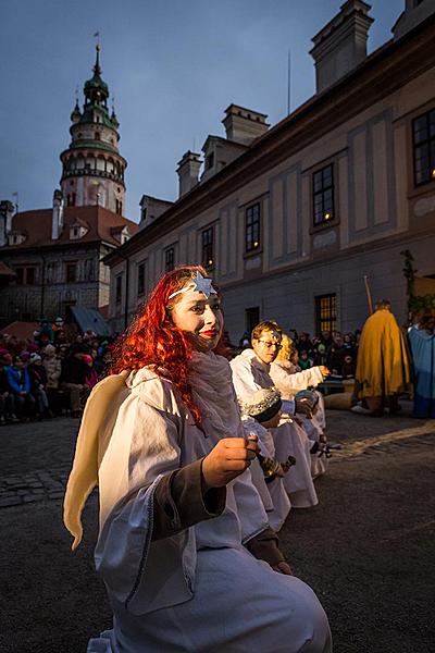 Live Nativity Scene, 23.12.2015, Advent and Christmas in Český Krumlov