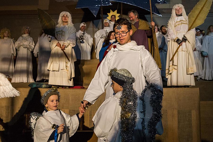 Live Nativity Scene, 23.12.2015, Advent and Christmas in Český Krumlov