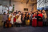 Lebende Krippe, 23.12.2015, Advent und Weihnachten in Český Krumlov, Foto: Lubor Mrázek