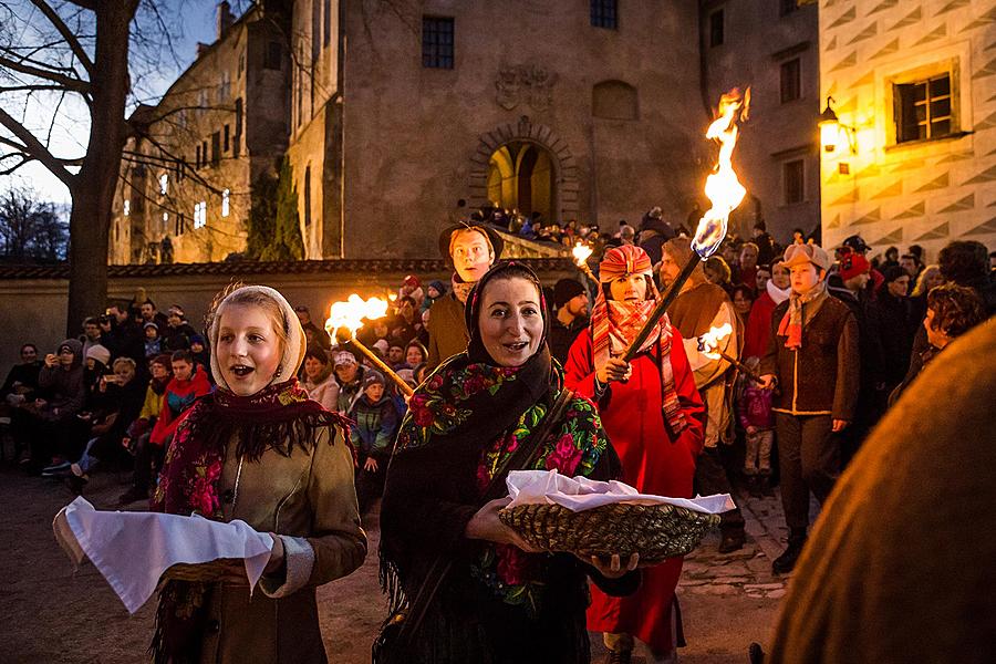 Live Nativity Scene, 23.12.2015, Advent and Christmas in Český Krumlov