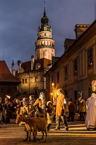 Lebende Krippe, 23.12.2015, Advent und Weihnachten in Český Krumlov