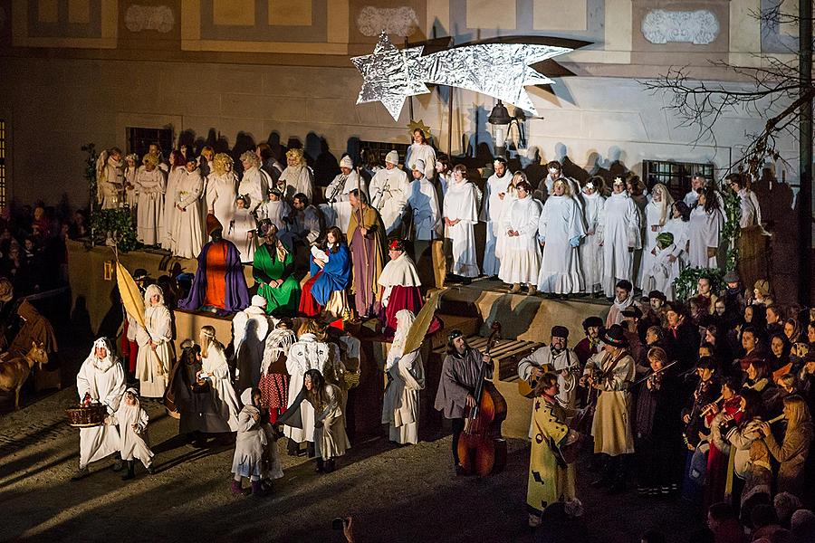 Live Nativity Scene, 23.12.2015, Advent and Christmas in Český Krumlov