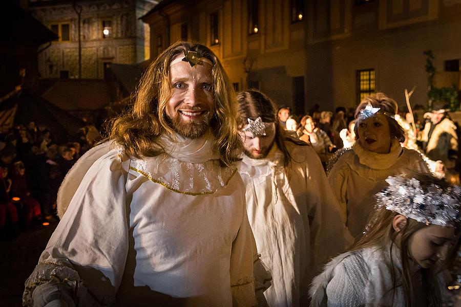 Lebende Krippe, 23.12.2015, Advent und Weihnachten in Český Krumlov