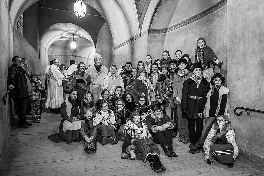 Live Nativity Scene, 23.12.2015, Advent and Christmas in Český Krumlov