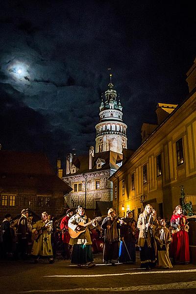 Lebende Krippe, 23.12.2015, Advent und Weihnachten in Český Krumlov