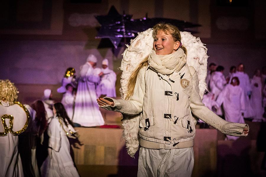 Live Nativity Scene, 23.12.2015, Advent and Christmas in Český Krumlov