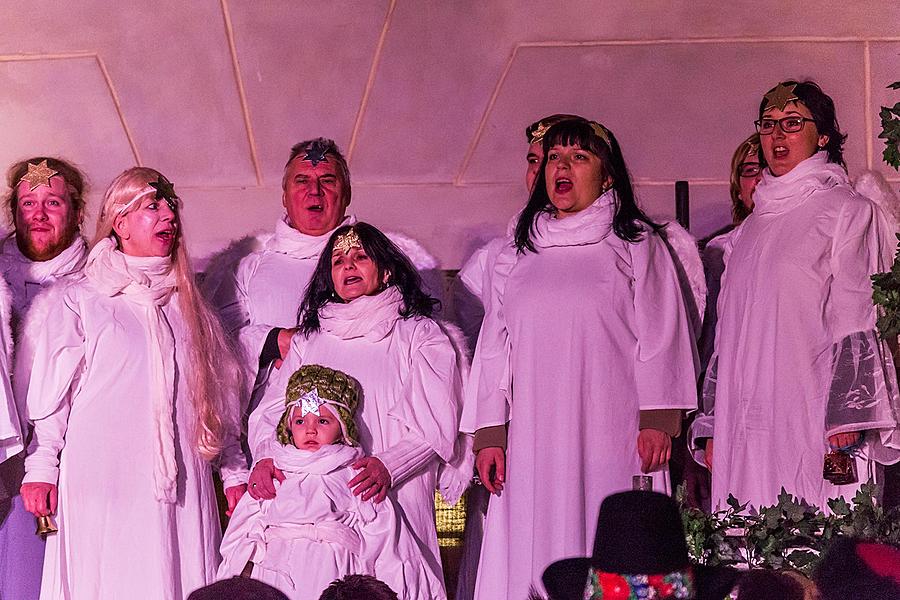 Live Nativity Scene, 23.12.2015, Advent and Christmas in Český Krumlov