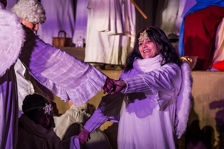 Live Nativity Scene, 23.12.2015, Advent and Christmas in Český Krumlov