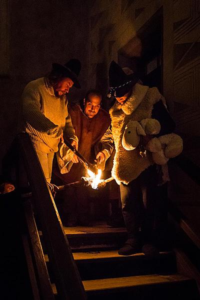 Lebende Krippe, 23.12.2015, Advent und Weihnachten in Český Krumlov