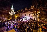 Lebende Krippe, 23.12.2015, Advent und Weihnachten in Český Krumlov, Foto: Lubor Mrázek