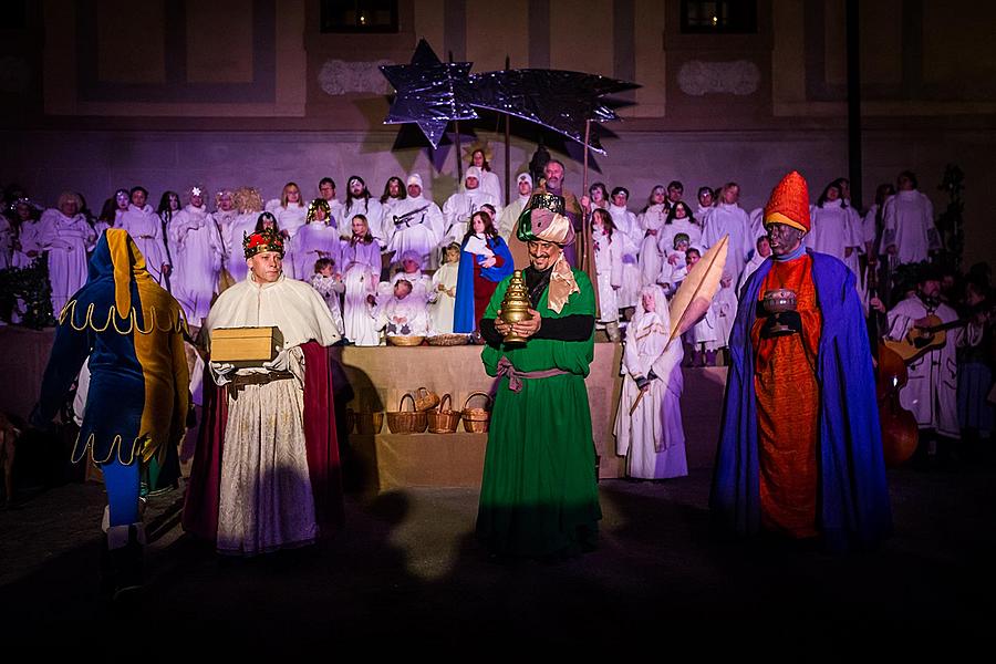 Live Nativity Scene, 23.12.2015, Advent and Christmas in Český Krumlov