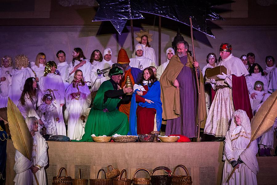 Live Nativity Scene, 23.12.2015, Advent and Christmas in Český Krumlov