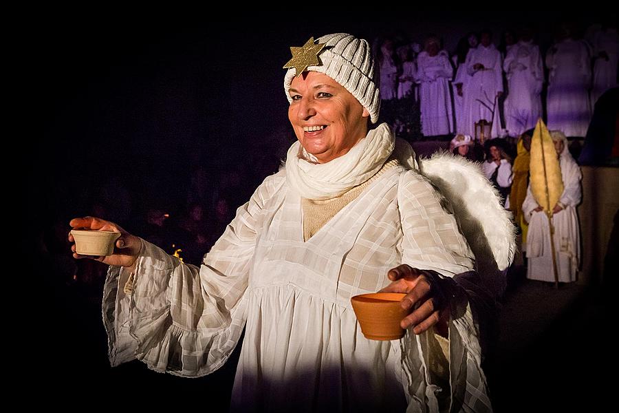 Live Nativity Scene, 23.12.2015, Advent and Christmas in Český Krumlov