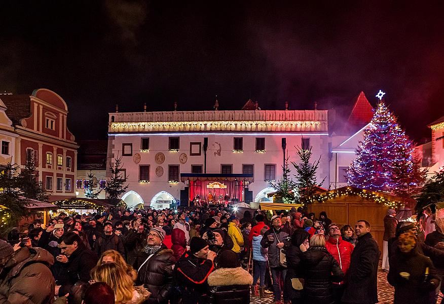 Hl. Silvester, 31.12.2015, Advent und Weihnachten in Český Krumlov
