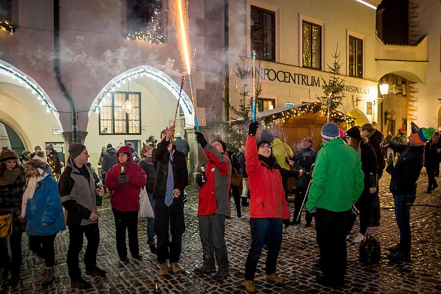 Hl. Silvester, 31.12.2015, Advent und Weihnachten in Český Krumlov