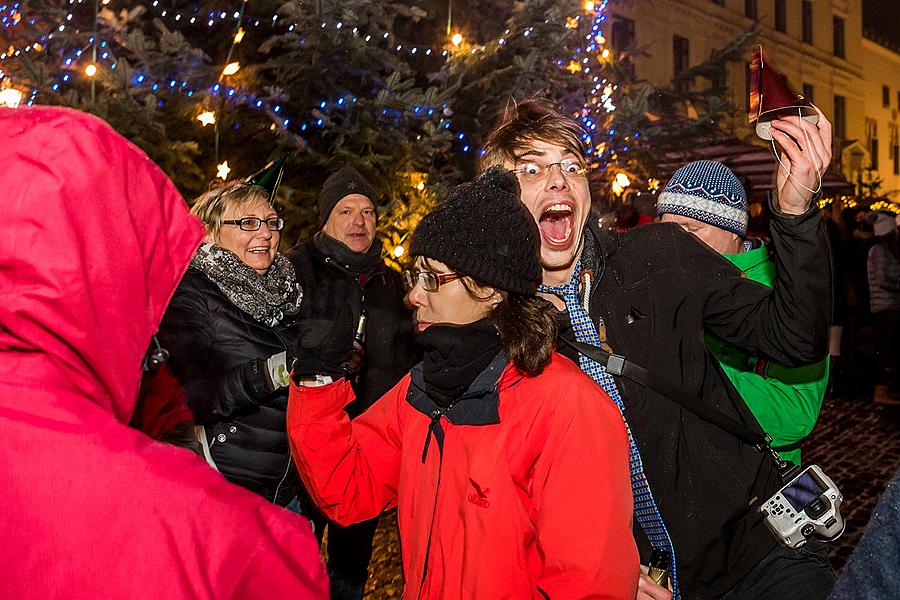 Hl. Silvester, 31.12.2015, Advent und Weihnachten in Český Krumlov