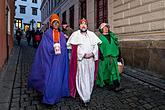 Tři králové, 6.1.2016, Advent a Vánoce v Českém Krumlově, foto: Lubor Mrázek