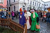 Tři králové, 6.1.2016, Advent a Vánoce v Českém Krumlově, foto: Lubor Mrázek