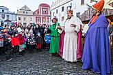 Tři králové, 6.1.2016, Advent a Vánoce v Českém Krumlově, foto: Lubor Mrázek