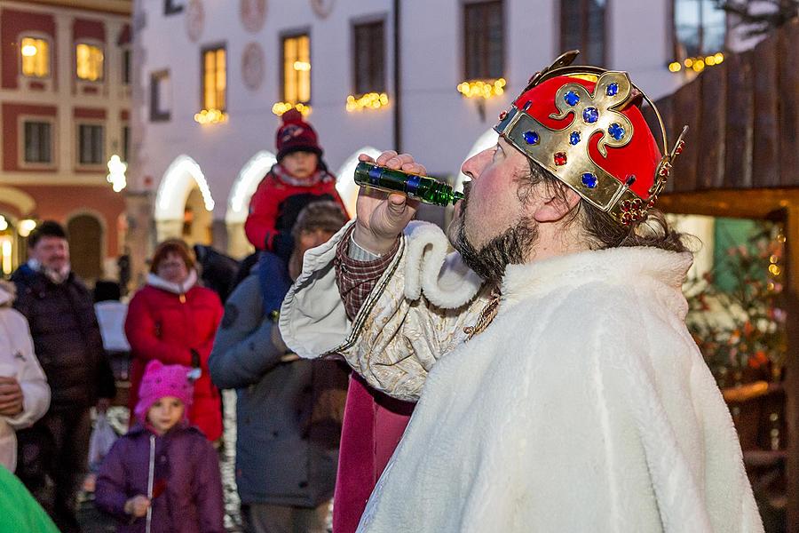 Drei Könige, 6.1.2016, Advent und Weihnachten in Český Krumlov