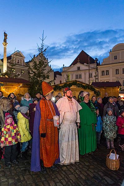 Tři králové, 6.1.2016, Advent a Vánoce v Českém Krumlově