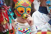 Carnival parade in Český Krumlov, 9th February 2016, photo by: Karel Smeykal