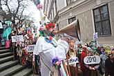 Carnival parade in Český Krumlov, 9th February 2016, photo by: Karel Smeykal